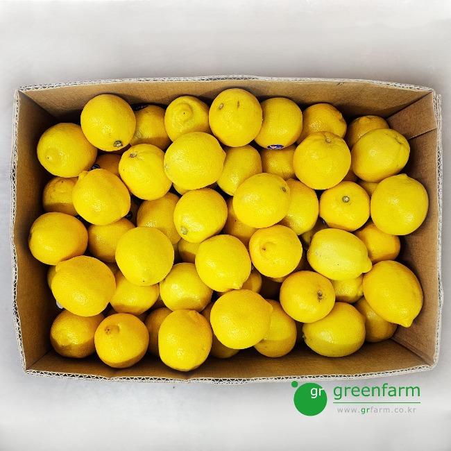 레몬1박스-약140개(개당857원, 약15kg)